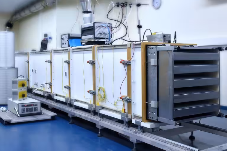 Testing compartment